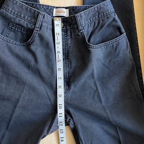 EUC Vintage Talbots High Waist Jeans Black Size 6 Petite - Picture 7 of 16